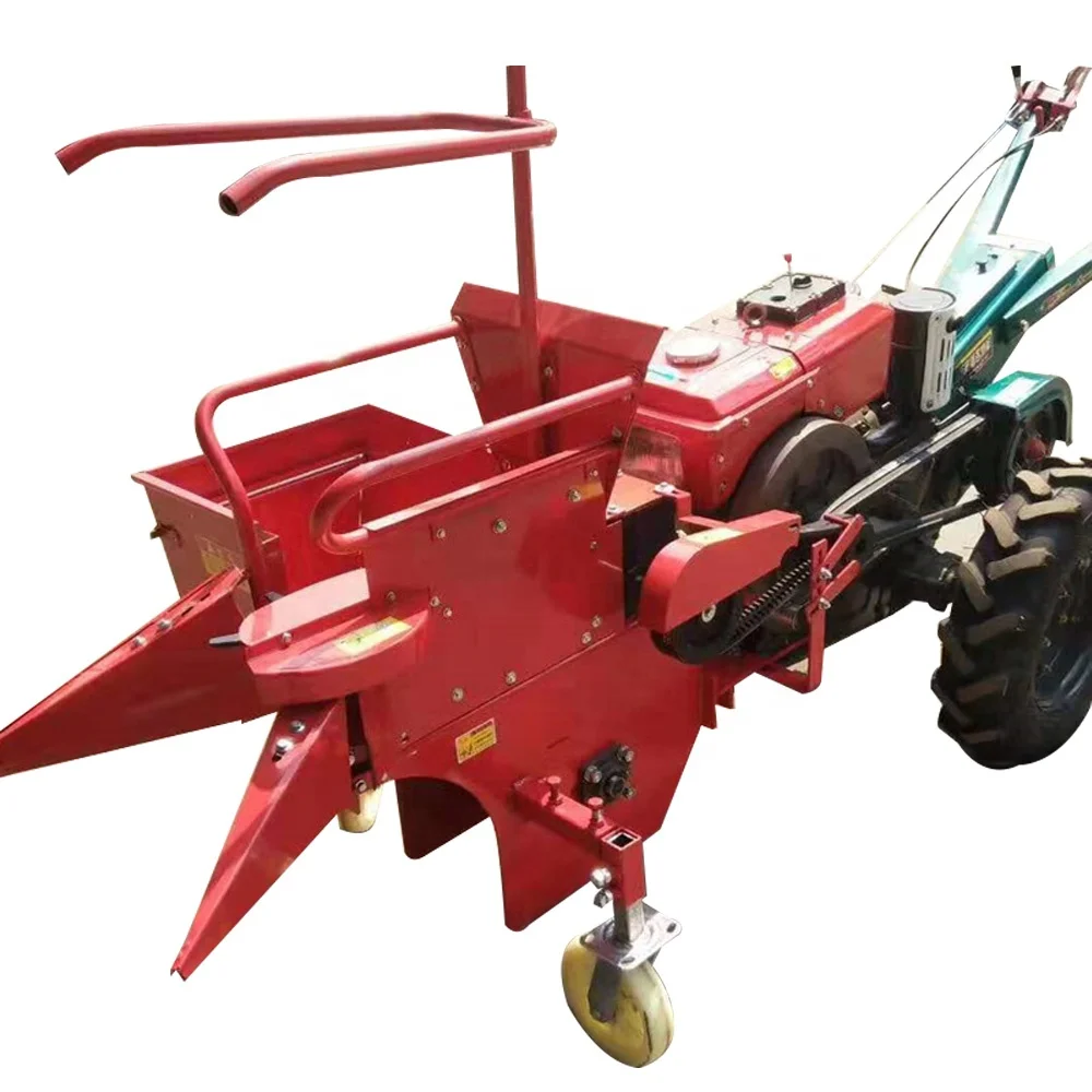 Full-featured  mini corn harvester machine for tractor