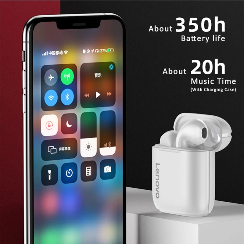 New arrival Original Lenovo LP2 TWS Earphones Lenovo BT 5.0 LivePods