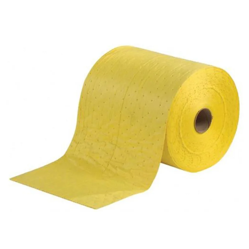 Medium-weight chemic absorb mat product hazmat sorbent Roll  suppliers for chemical plant