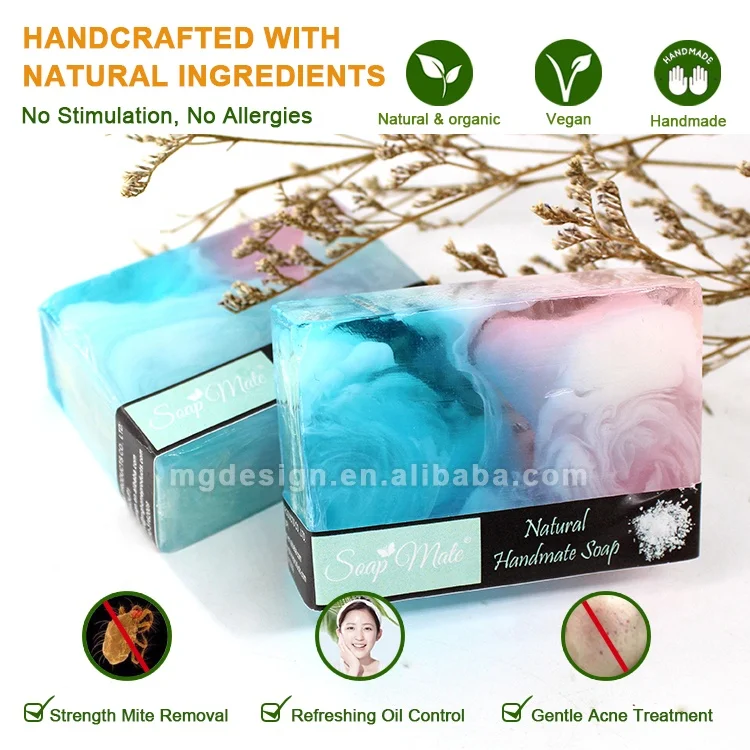 Best Selling Products Soap OEM/ODM Handmade Whitening Glycerin sea salt Bath Soap