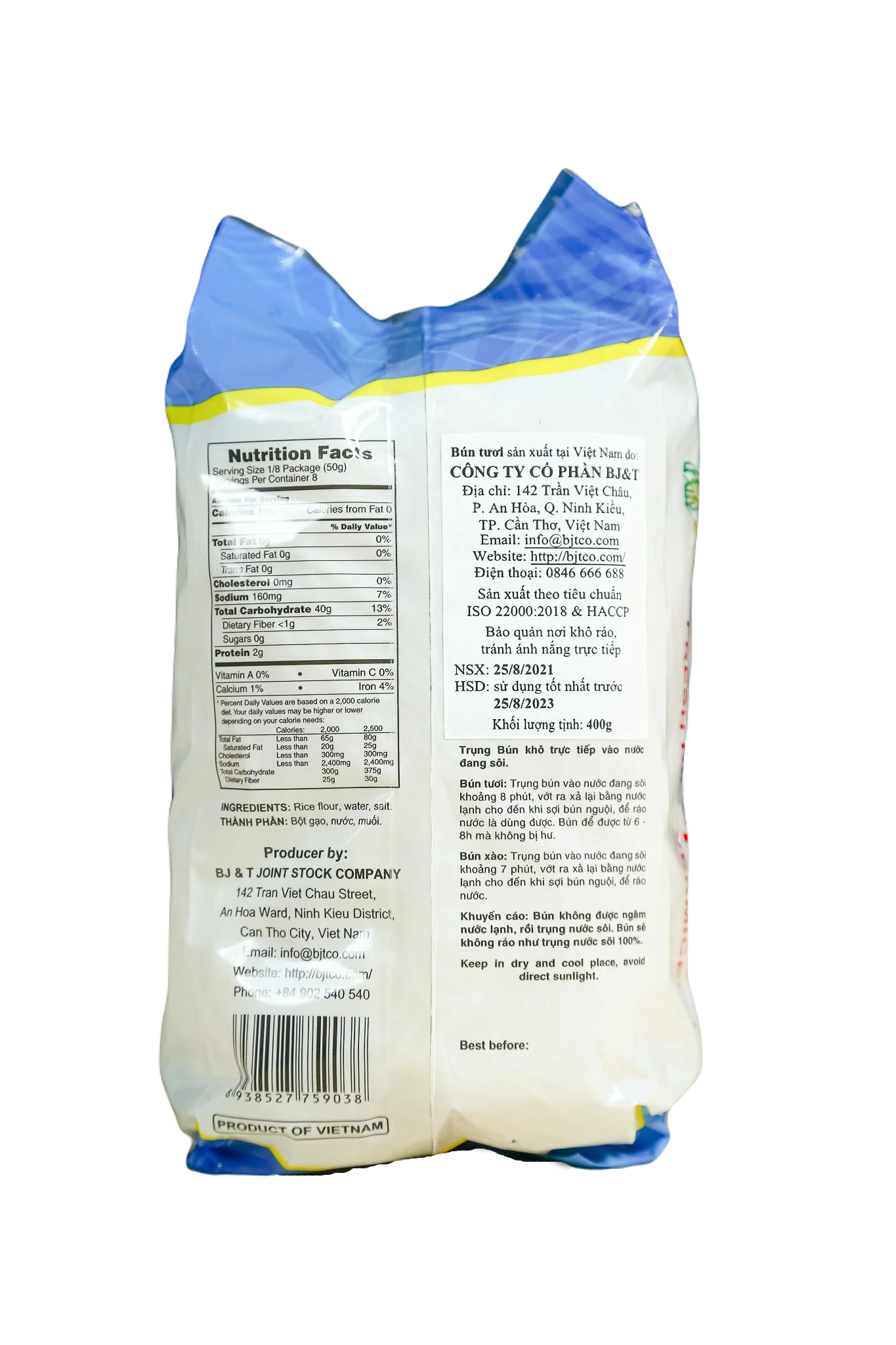 Fresh Rice Vermicelli Convenient Powder Hot and Sour Rice Noodles Quality No Fried Boiled Water