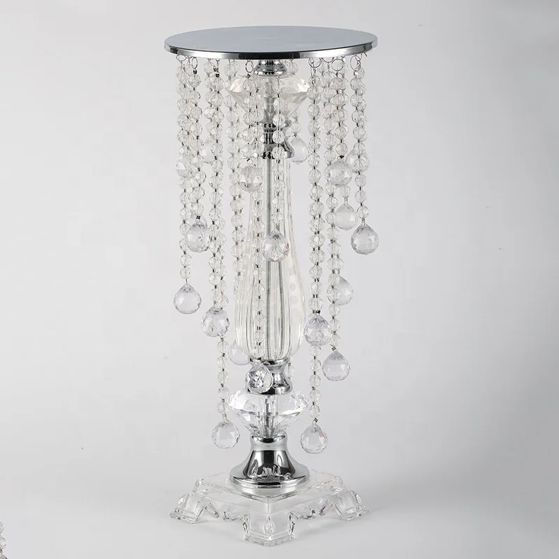 tall  acrylic flower stand wedding decoration plant stand decorative iron metal flower rack