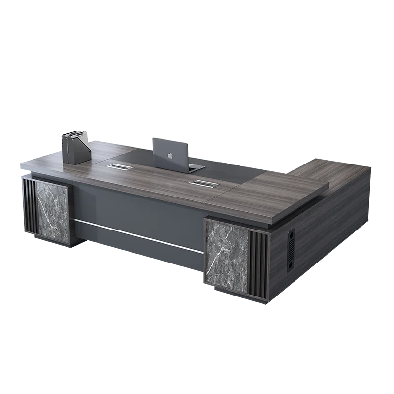 One-stop shopping office furniture new board simple assembly desk boss desk independent space computer desk