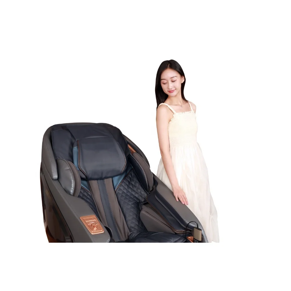Wholesale kursi pijat elektrik Roller Massage Chair Adjustable 4D Electric Salon Massage Chair Zero Gravity Luxury For Mall