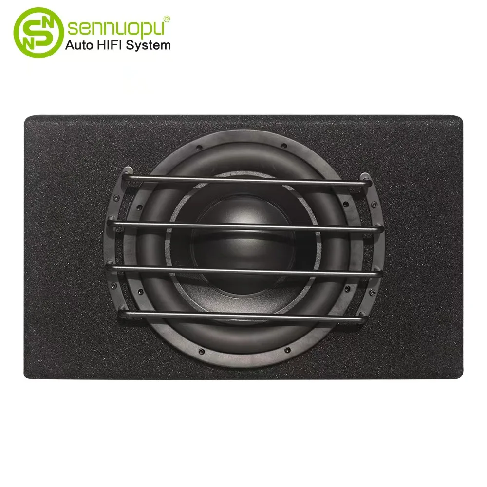 Sennuopu MA125 Car Audio Modification 10-Inch High-Power Ultra-Heavy Pure Bass Subwoofer Paper Cone with 24V Voltage