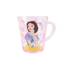 Frozen, crystal cup, tableware, transparent , mugs, Elsa,McQueen,Daisy Duck,Pluto,Cinderella,Belle,Aurora,Rapunzel
