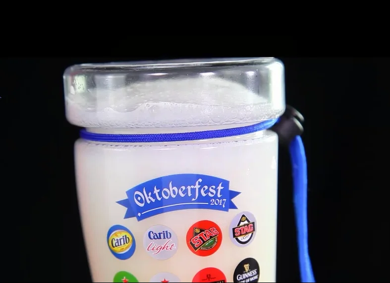 32oz Plastic Cowboy Beer Boot Cup Custom Cowboy Boot Shaped Plastic Beer Yard Cups With Lanyard