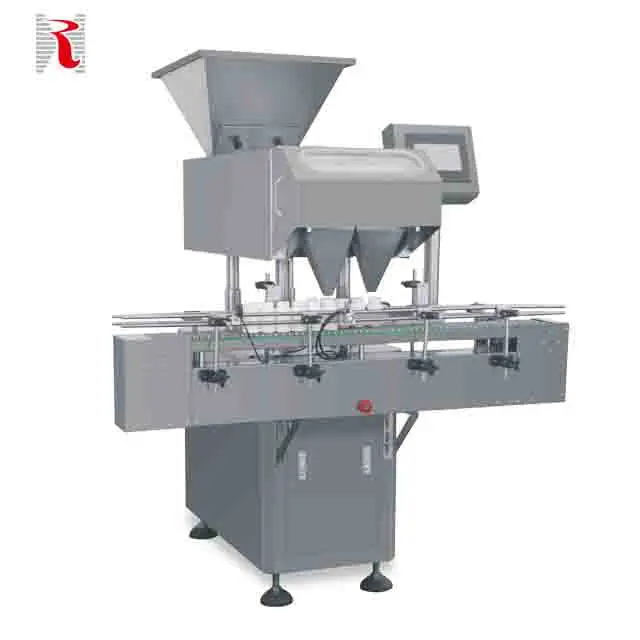  16 Lanes Automated Pharma Pill Capsule Jar Filing Counter Tablet Counting Machine