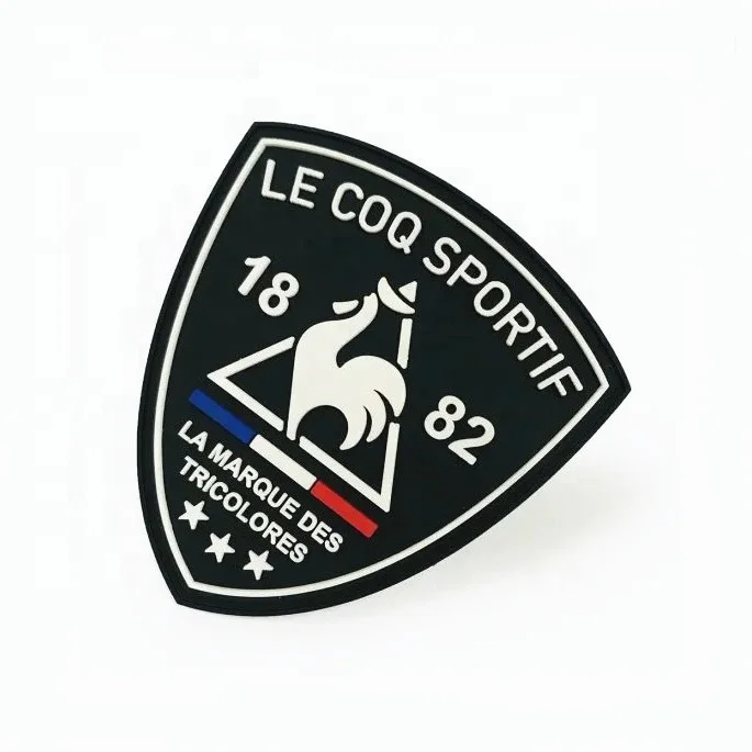 OEM factory pvc rubber patch custom police pvc patches