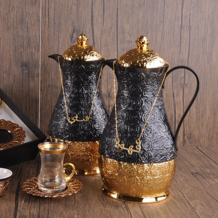 Wholesale Vacuum Flask Keep 24 Hours Hot Plastic Custom Vacuum Flask Coffee Pot 1L