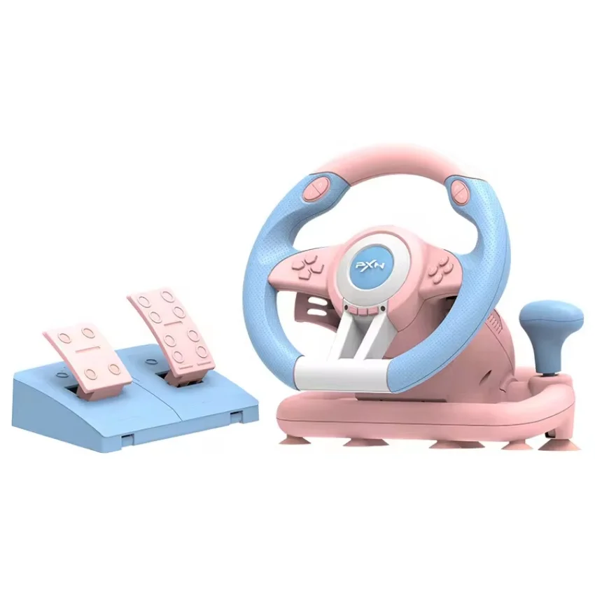 Wired Racing Simulation Game Controller PC PS4 Ergonomic V3 Pro Game Wheel Steering With Programmable Button