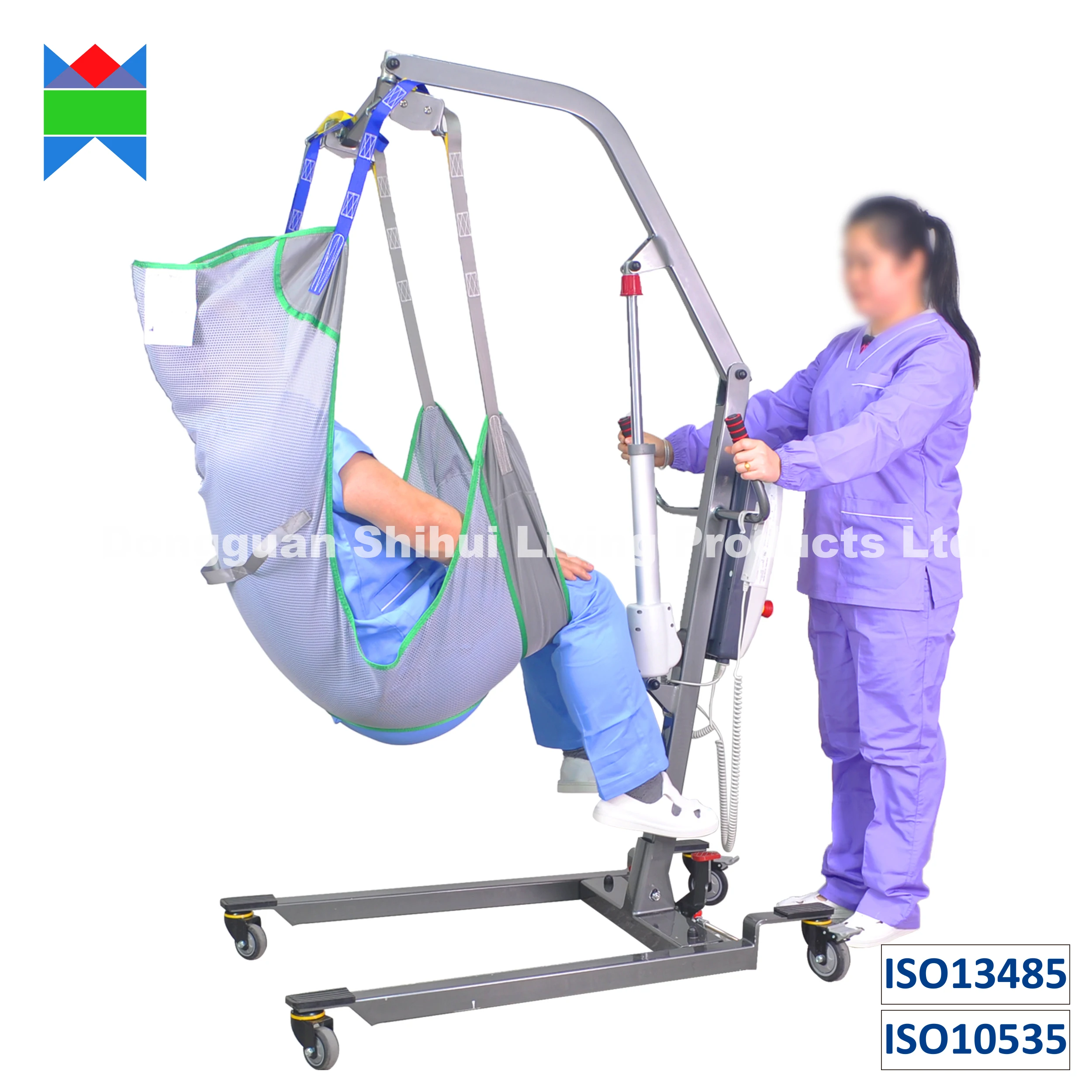 
ISO13485 accredit manufacturer Paitent transfer Hammock hoist Sling for amputee repositioning and lifting 
