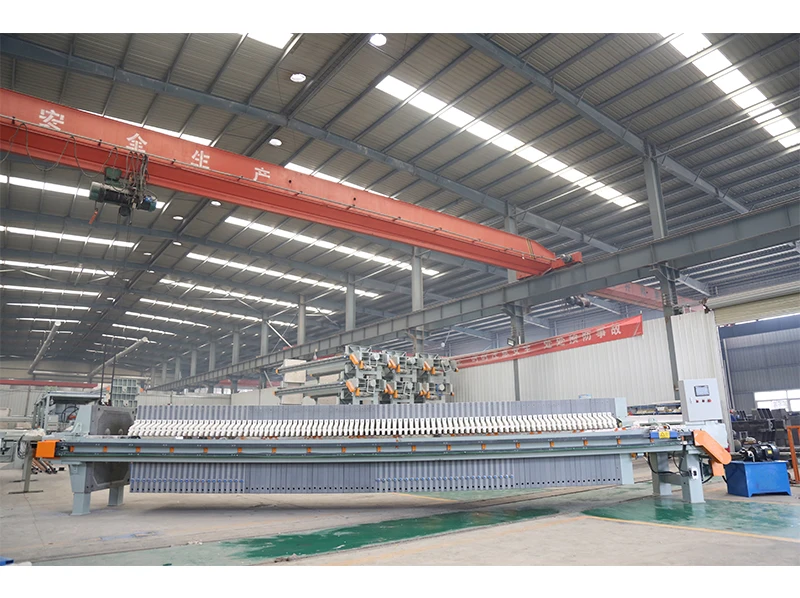 Automatic Membrane Filter Press Equipment Filtration Pressure Automatic Membrane Filter Press