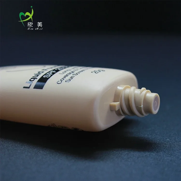 3ml 15ml 100ml 200ml 300ml 400ml small diameter plastic tube packaging colored container BB cream plastic empty cosmetic tube