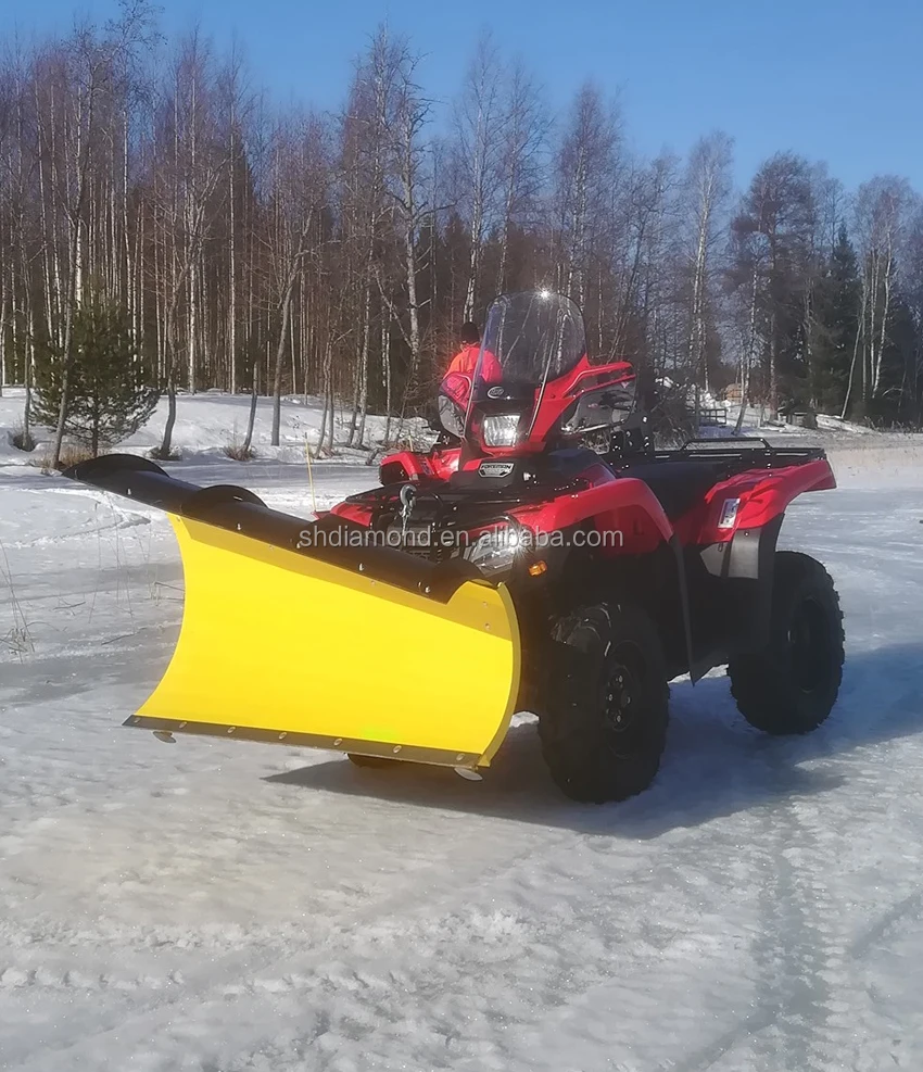 
150cm atv high throw blade snow plow/quad bike 59in side x side snow removal plow/ UTV or quadricycle front tapered snow plough 