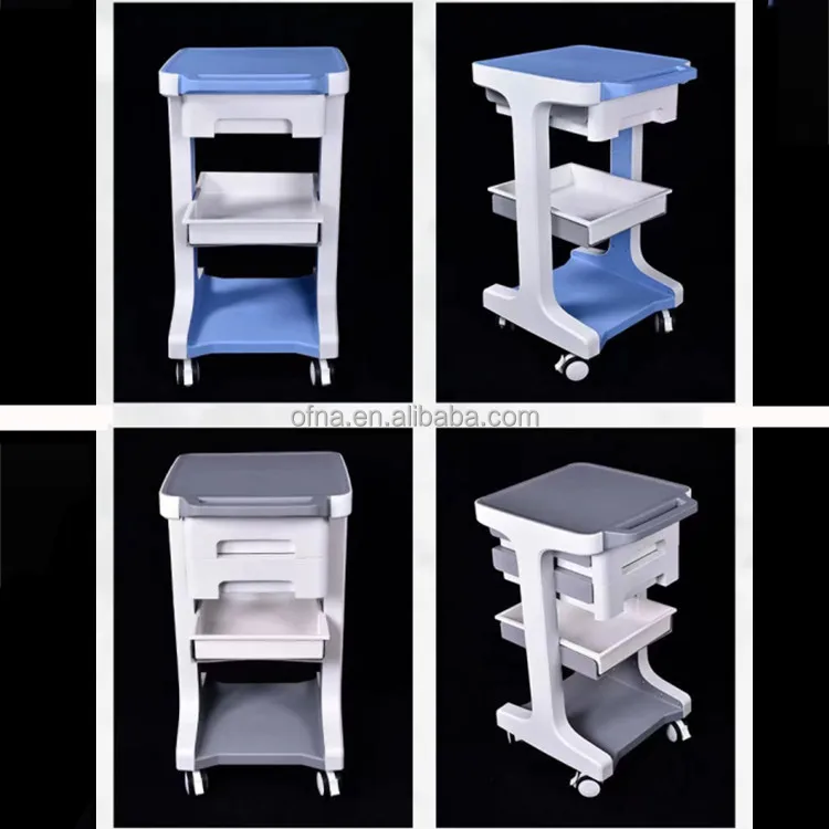 2023 Newest Beauty Machine Trolley Device Stand Bearing Trolley Cart Stand Beauty Instrument Trolley