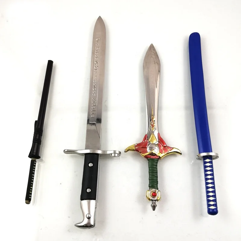 
 Металлический нож с логотипом на заказ, японский меч, катана, нож для букв  
