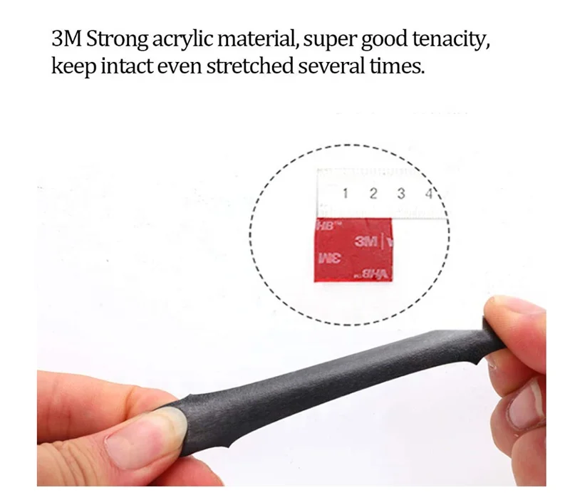  Car Special Double sided Tape 3M 5608 VHB Gray Strong Acrylic Foam 0.8mm Thickness Face Adhesive Wall