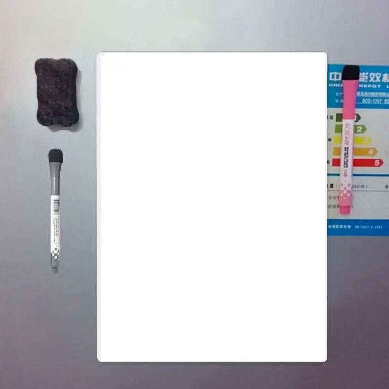 Custom Designed Weekly Monthly Double Sided Soft Magnet Whiteboard Standard Magnetic White Writing Board