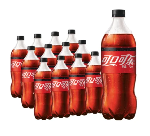 Coca-Cola Zero Wholesale carbonated drinks Diet soft drinks Diet Zero soda bottles 2L*6 bottles/case Large bottle to share