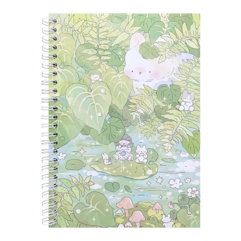 Myway Reusable Sticker Storage Book Collecting Album Blank Stickers Organizer Book A5 Size with 40 Sheets Blank Release Paper