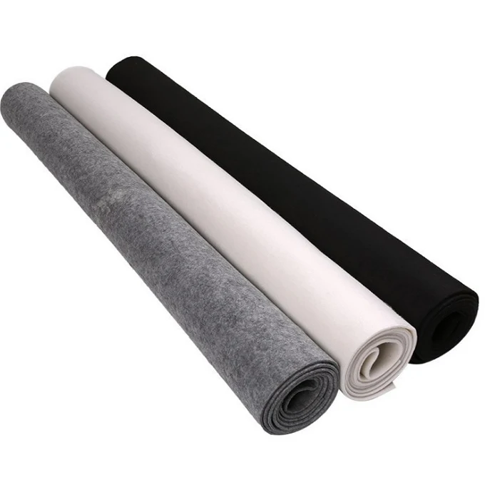 RS NONWOVEN flame retardant  needle punch nonwoven felt material for vehicle carpet