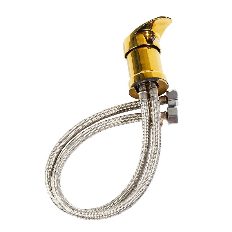 Hot-selling hair salon  shower accessories operation faucet beauty salon metal faucet