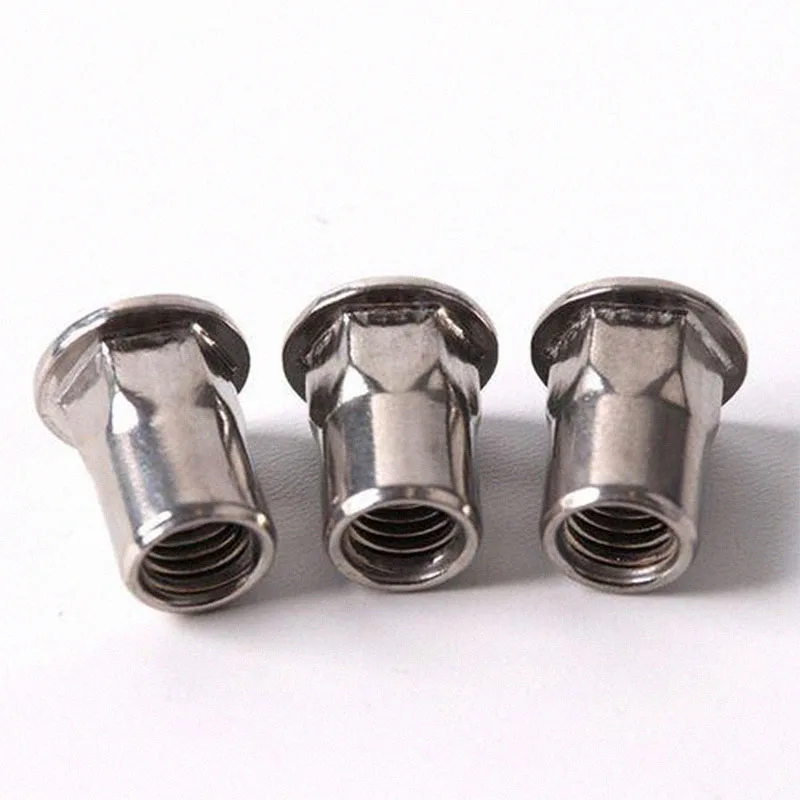 fastener factory sale engraving stainless steel monel rivet nut