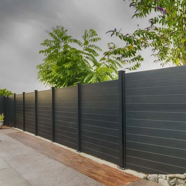 Materials Outdoor Garden Wooden Panels Wpc Fencing Rail Composite Fence fencing material outdoor
