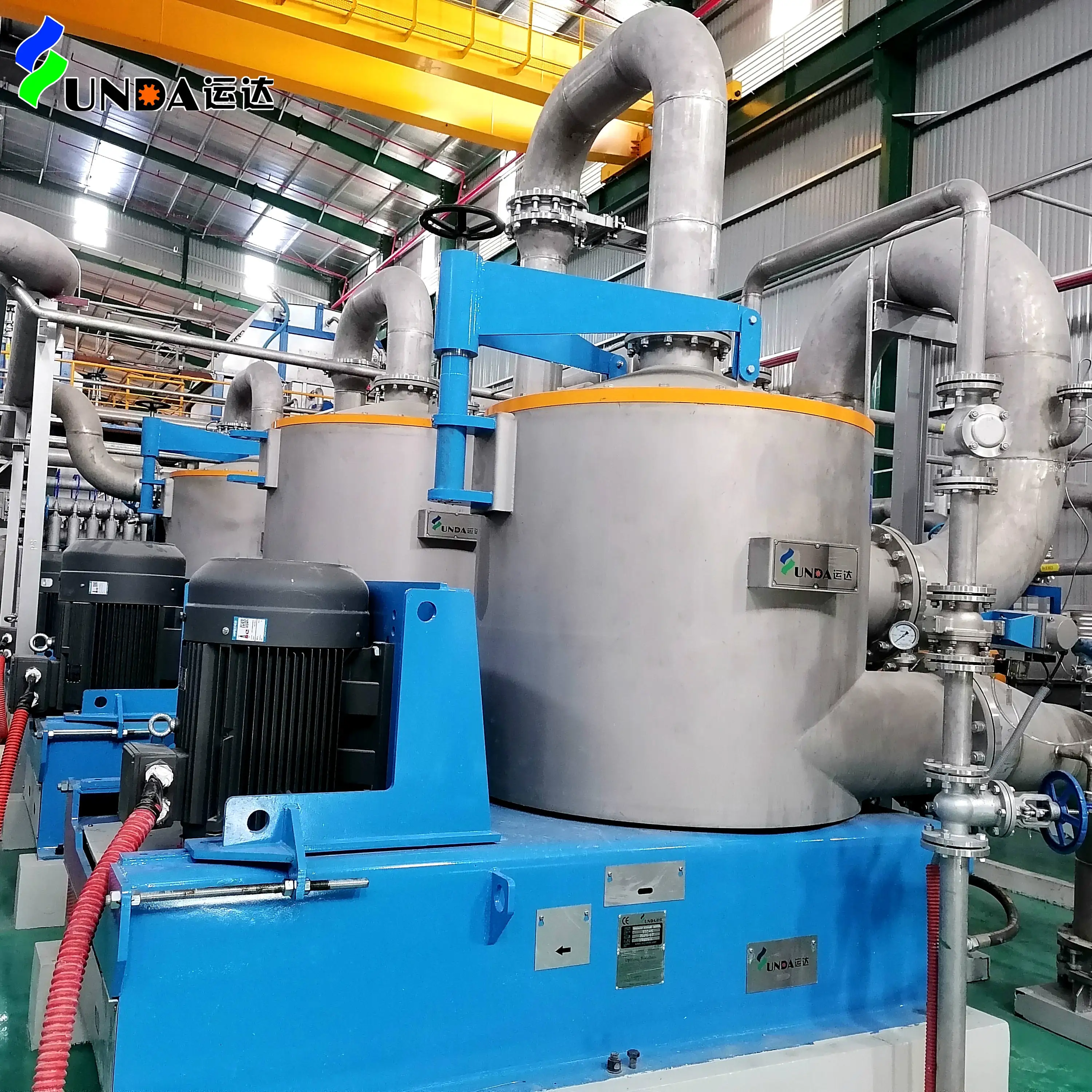 Yunda Super Pressure Screen Waste Paper Wood Virgin Pulp  Paper Mill  Tissue Kraft Fluting Up flow Screen Paper Making Machine