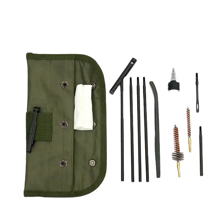 Factory Hunting Accessories M16 /M4 Gun Cleaner Cleaning Brush Portable Pouch Gun Cleaning Kit with Empty Oil Bottle
