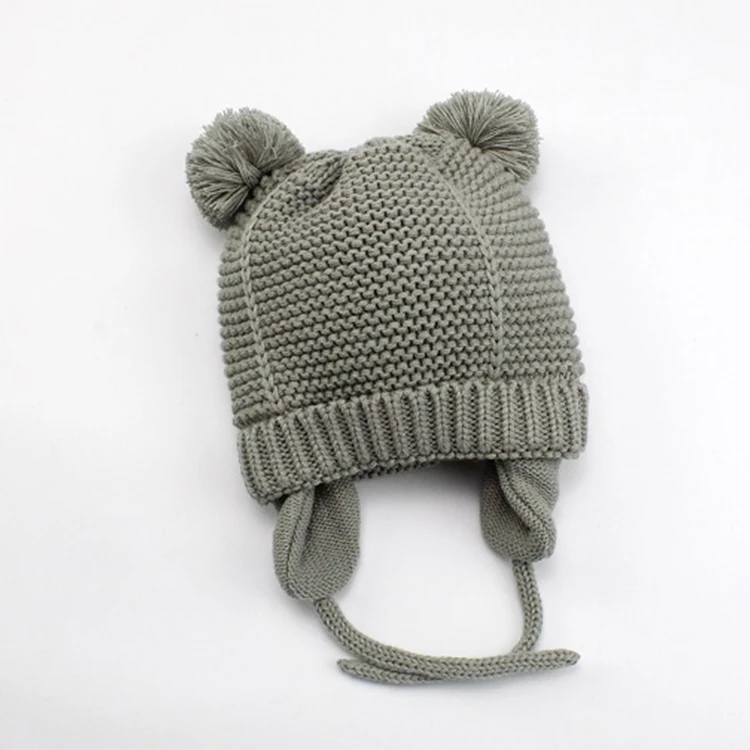 Newborn Baby Small Hat Winter 2022 Toddler Knitted Hat Boy Girl Children Baby Hat Winter