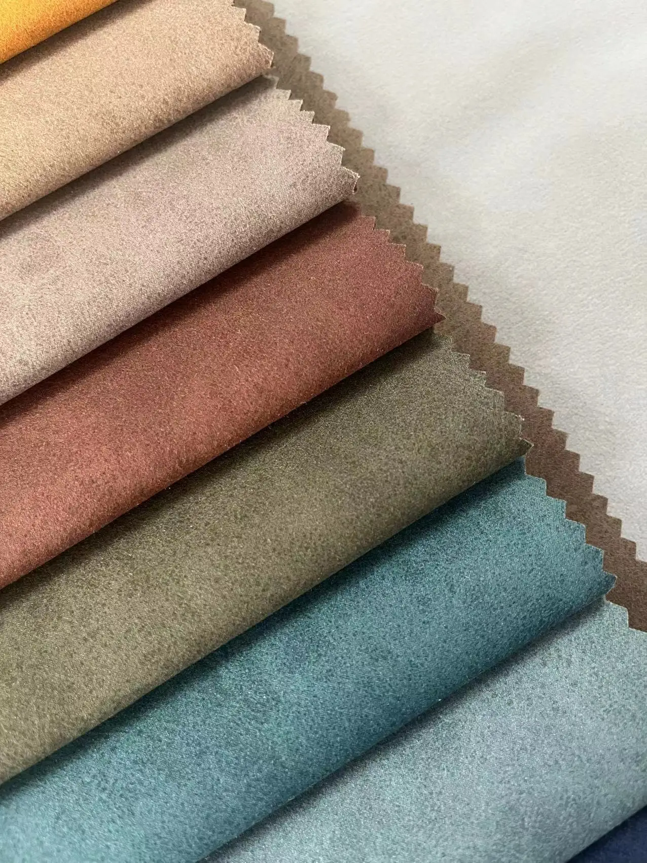 Langsum#VINCENT#Hot selling suede sofa fabric technology fabric for sofa cover mattress