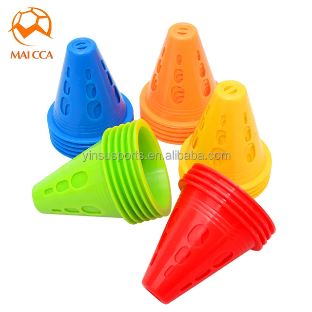 8CM high Football Rugby Mini Cones Speed Agility Soccer Training Cones Football Cones