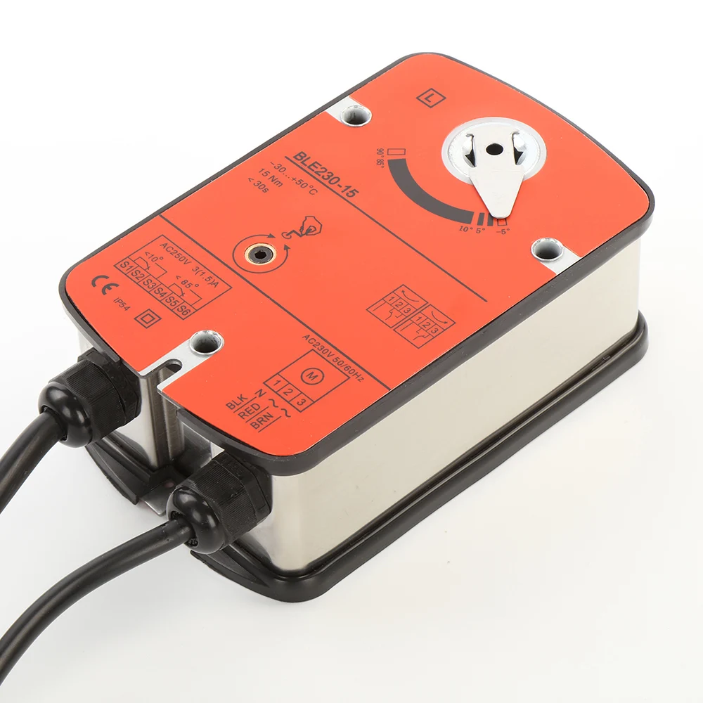 Star Win Return Air Damper Actuators SW0002 5NM Spring 24V Star Win TS05-24S CN ZHE 50000times Life Or 5 Years Project Solution