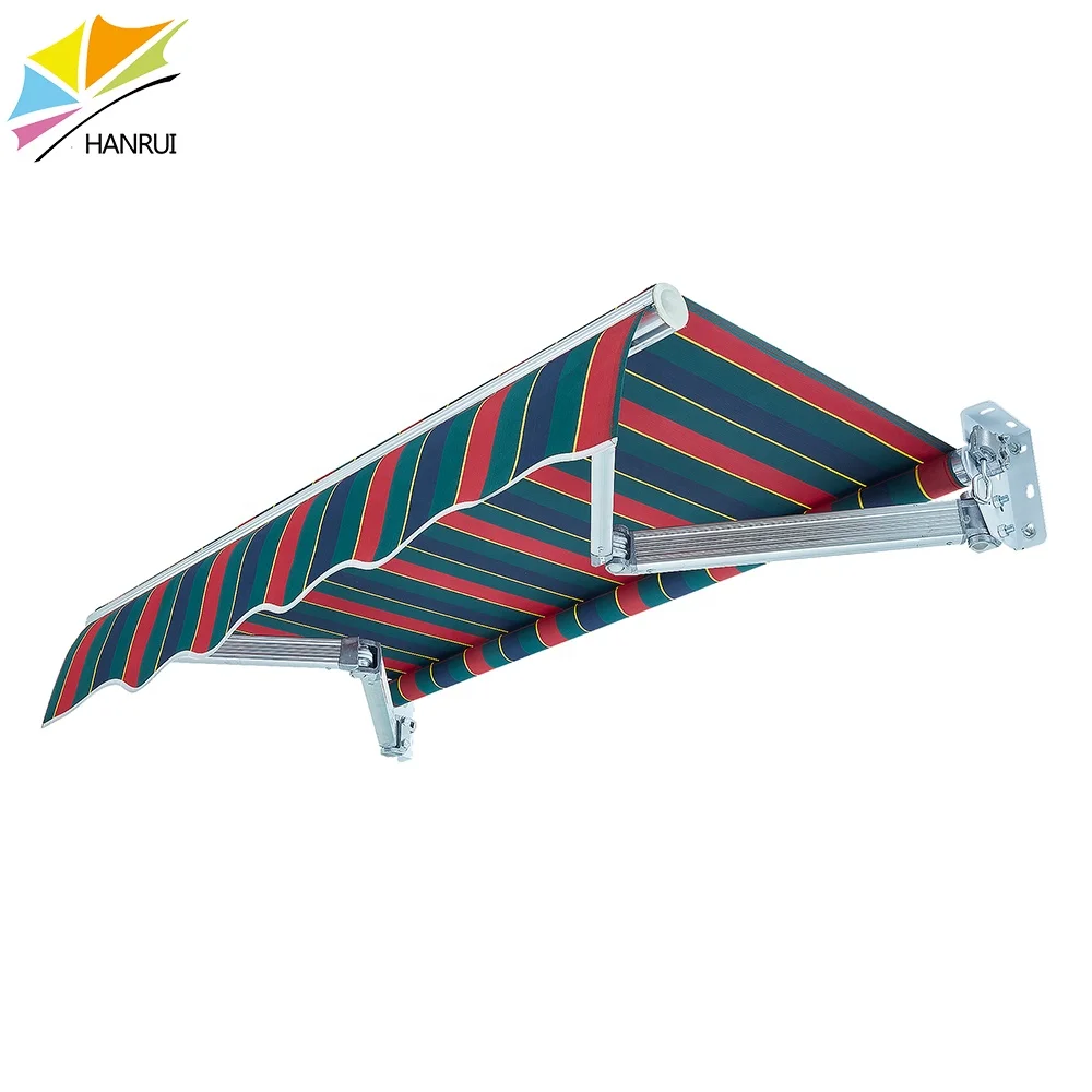 customized Waterproof  Retractable Side Cover Awnings Outdoor uv protective retractable awning for windows