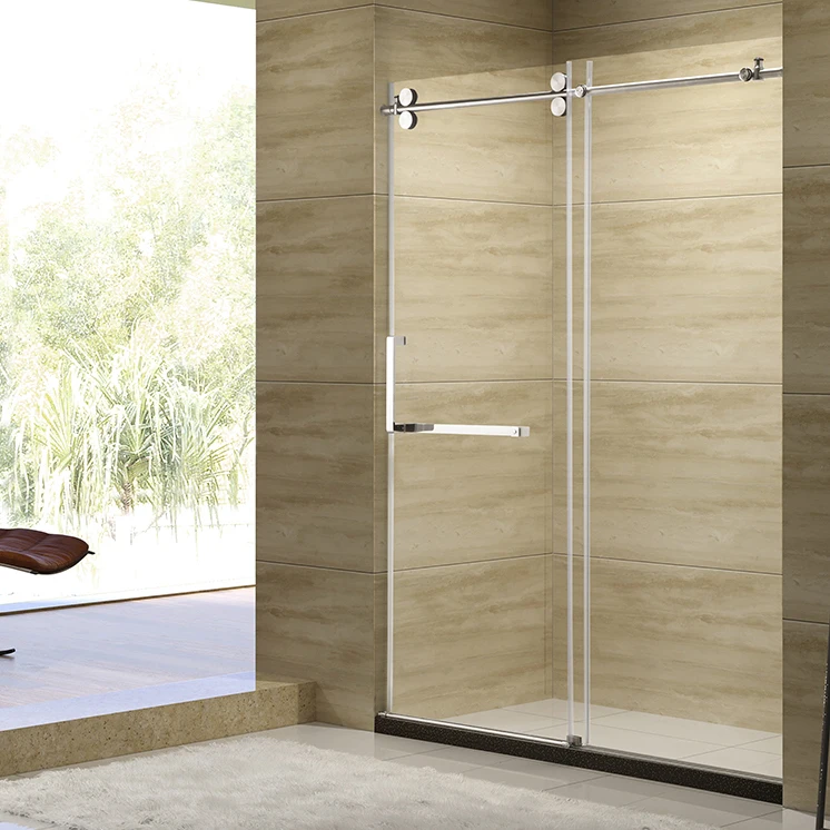 Frameless Douche shower room Shower door Sliding