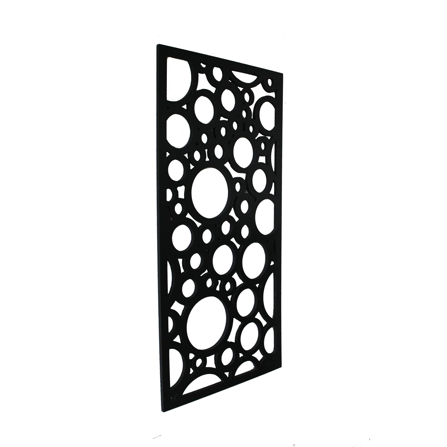 Recycled materials Plastic wood composites WPC wood plastic decorative garden fence decorative balcony fence grill design