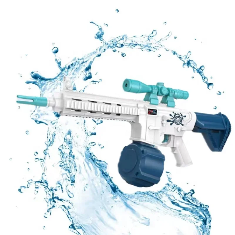 Automatic water gun blaster for kids adults high capacity electric water gun Outdoor Water Pool Shooting Game