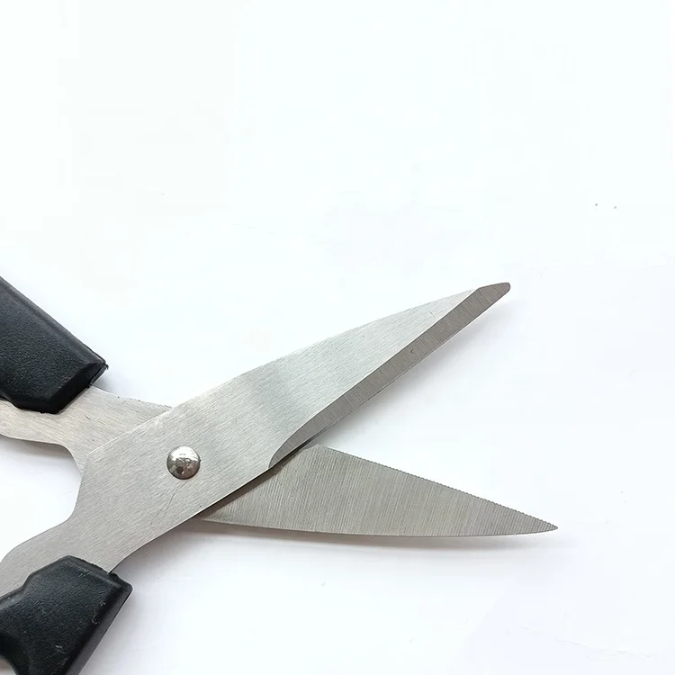 Large PP handle sharp multipurpose scissors kitchen scissors for bottle opener