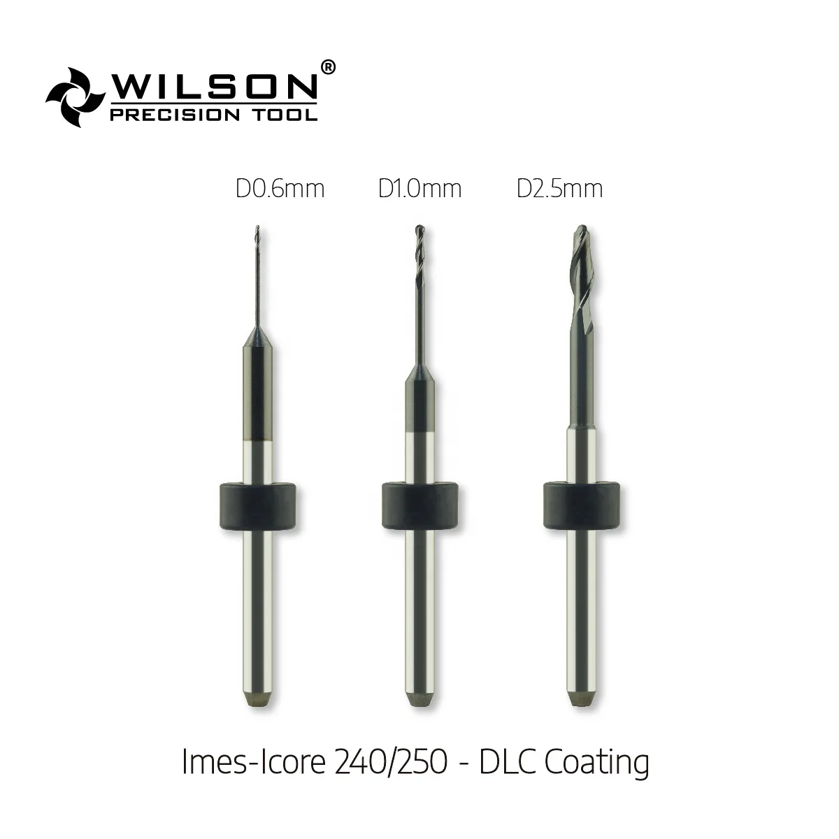 Milling Burs DLC Coating fit for Imes-Icore 240/250  Machines-Cutting Zirconia Cadcam bur