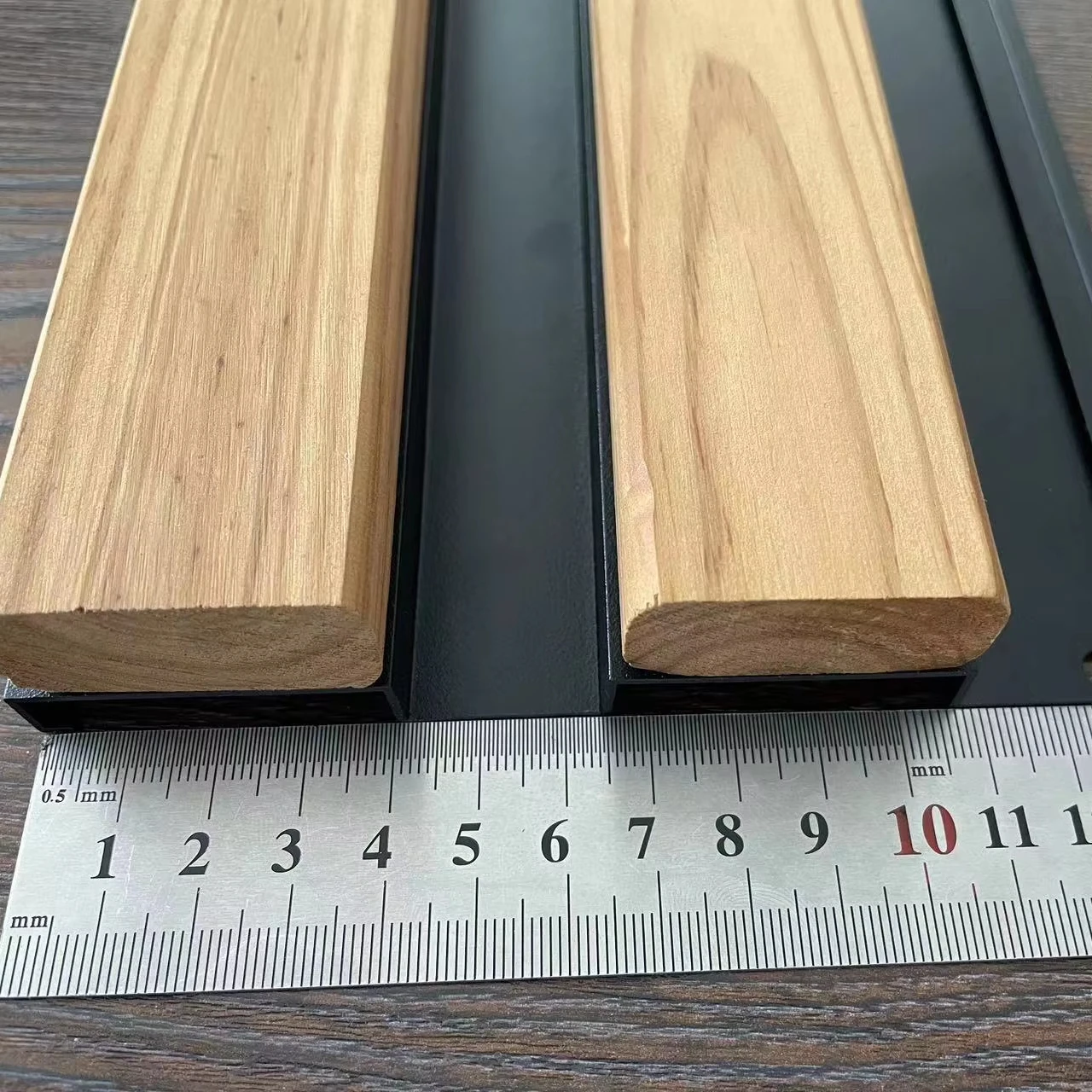 Панель решетки из массива дерева наружная деревянная панель настенная панель для наружного использования