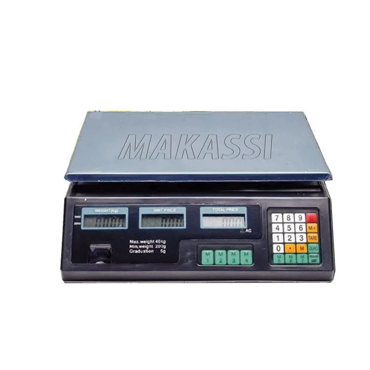 MAKASSI Digital Computing Scale  20 Kg