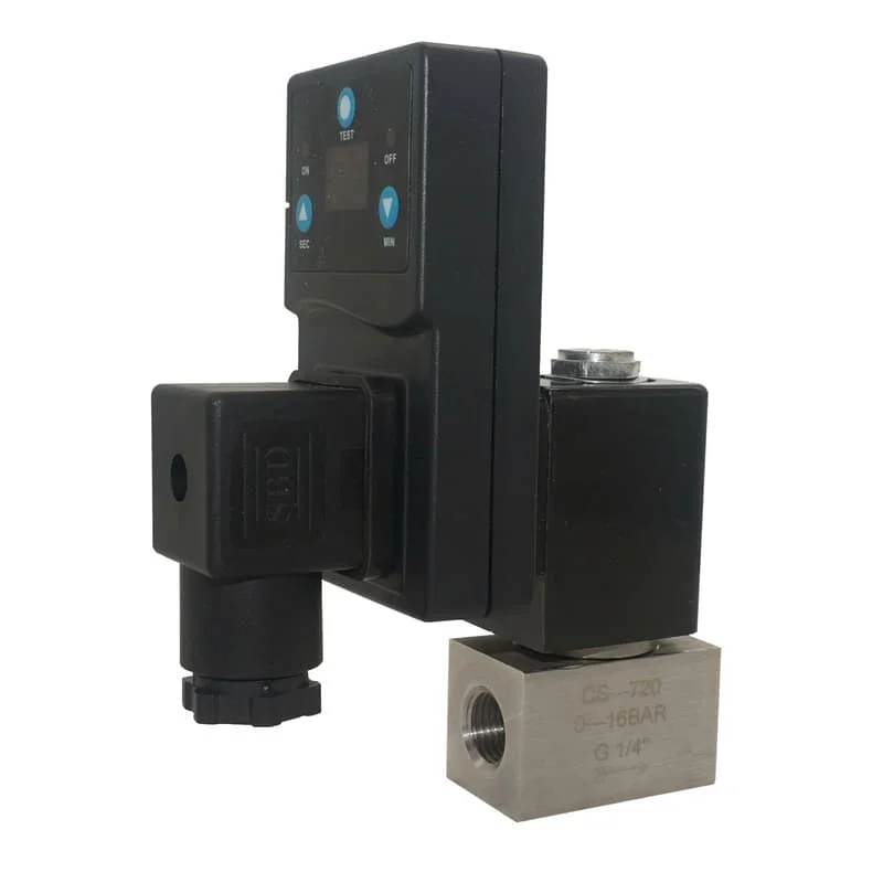RFS CS-720W-S electronic stainless steel no timer auto drain solenoid valve for water