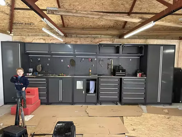 Metal Steel Durable Odm Powder Coated Tool Cabinets Storage Garage Workbench