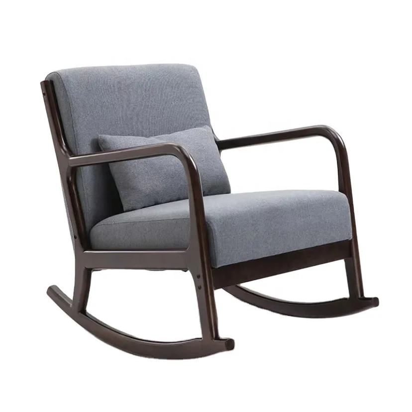 
Rocking chair Solid wood single sofa chair Tatami 