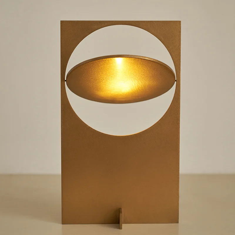 Lumind Sunset atmosphere lamp medieval vintage stainless steel random pattern adjustable Bauhaus modern designer floor lamp