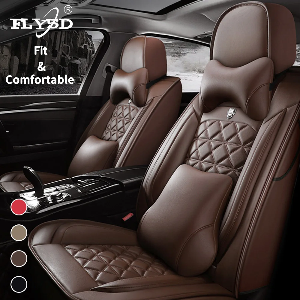 FLY5D Чехлы для автомобильных сидений универсальные красочные чехлы из