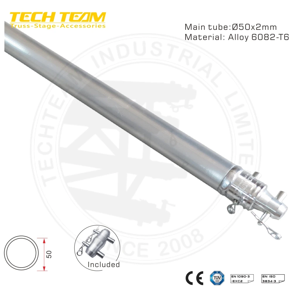 TRUSS B00 SINGLE POLE 2M -B00-SS20