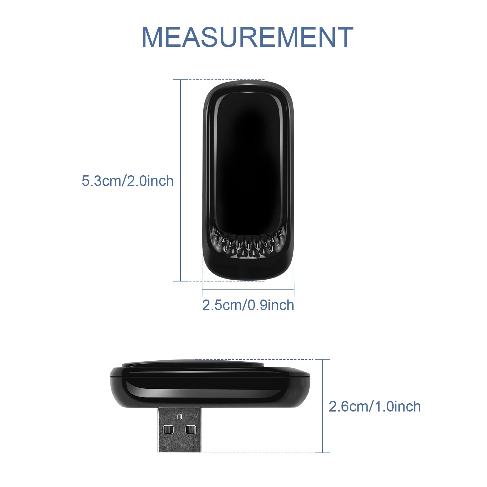 Podofo USB Wireless CarPlay AI Box For Original Car Radio Wired Carplay to Wireless Carplay Adapter USB/Type-C Port Wholesale